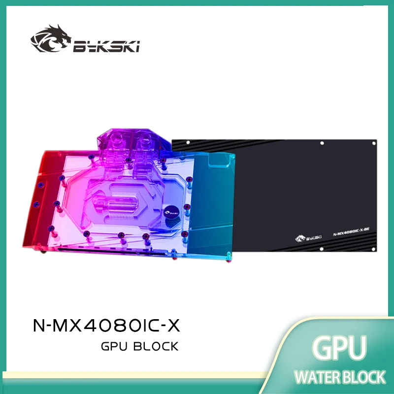 Rtx 4080 Water Cooling Block - Blok GPU Bykski untuk Kartu Grafis